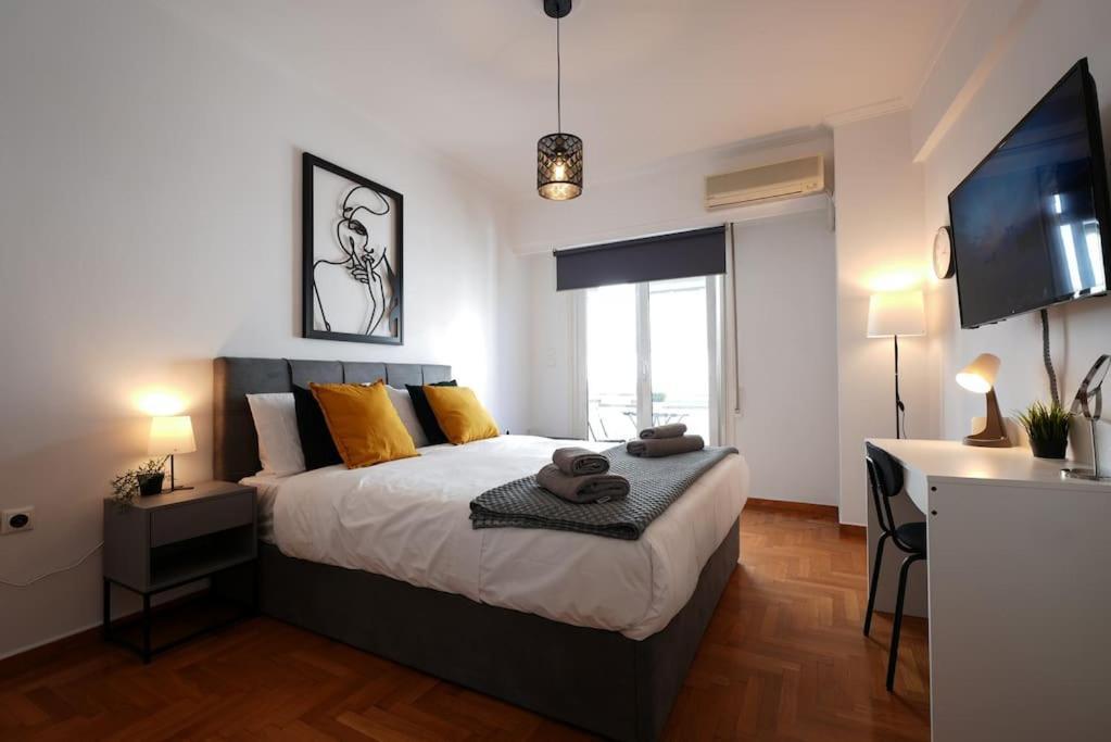 Syntagma Square, 70Sqm Pentelis Sunny Apartment Atény Exteriér fotografie